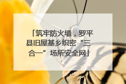 筑牢防火墙，罗平县旧屋基乡织密“三合一”场所安全网