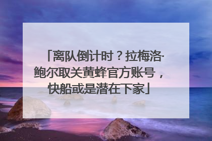 离队倒计时？拉梅洛·鲍尔取关黄蜂官方账号，快船或是潜在下家