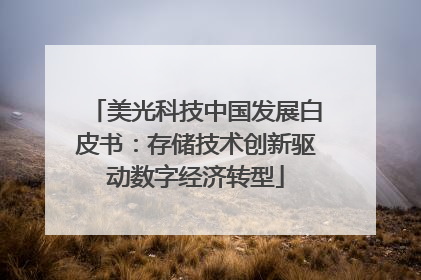 美光科技中国发展白皮书：存储技术创新驱动数字经济转型
