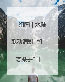 组图｜水陆联动清剿“生态杀手”