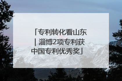 专利转化看山东｜淄博2项专利获中国专利优秀奖