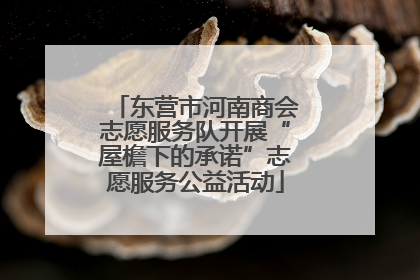 东营市河南商会志愿服务队开展“屋檐下的承诺”志愿服务公益活动