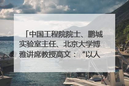 中国工程院院士、鹏城实验室主任、北京大学博雅讲席教授高文：“以人为本 智能向善” 推动文化与科技相生相促｜聚焦2025文化强国建设高峰论坛