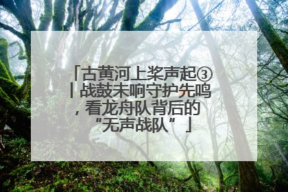 古黄河上桨声起③丨战鼓未响守护先鸣，看龙舟队背后的 “无声战队”