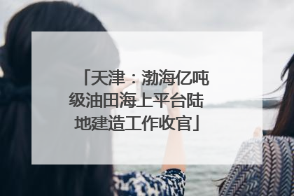 天津：渤海亿吨级油田海上平台陆地建造工作收官