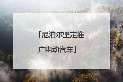 尼泊尔坚定推广电动汽车