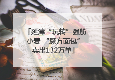 延津“玩转”强筋小麦 “魔方面包”卖出132万单