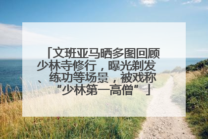 文班亚马晒多图回顾少林寺修行，曝光剃发、练功等场景，被戏称“少林第一高僧”