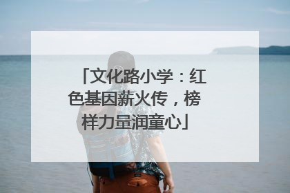 文化路小学：红色基因薪火传，榜样力量润童心