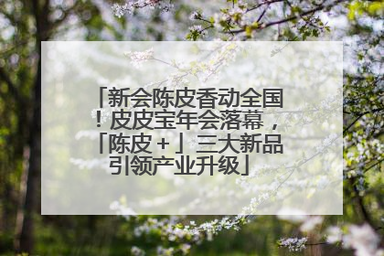 新会陈皮香动全国！皮皮宝年会落幕，「陈皮＋」三大新品引领产业升级