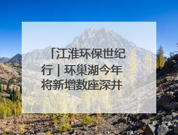 江淮环保世纪行｜环巢湖今年将新增数座深井控藻平台