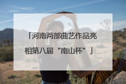 河南两部曲艺作品亮相第八届“南山杯”