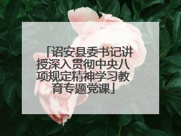 诏安县委书记讲授深入贯彻中央八项规定精神学习教育专题党课