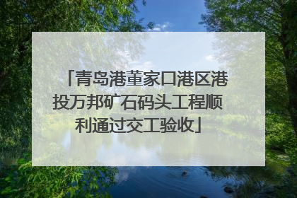 青岛港董家口港区港投万邦矿石码头工程顺利通过交工验收