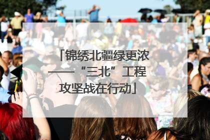 锦绣北疆绿更浓——“三北”工程攻坚战在行动